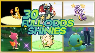 30 LIVE SHINY POKEMON COMPILATION! 2021 Full Odds Shiny Pokémon Montage!