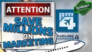 Save Millions💰 | Airline Manager 4 Marketing 🛫