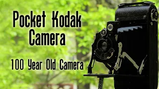 Film Photography - with 100 Year Old Pocket Kodak Series II Camera
