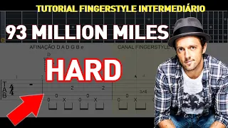 93 Million Miles "Jason Mraz" Violão e Guitarra Tutorial Fingerstyle