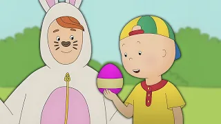 Caillou et la Chasse aux Œufs de Pâques | Caillou en Français