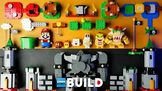 LEGO Speed Build! Mario vs Bowser! | Lego Super Mario | Beat Build | ASMR