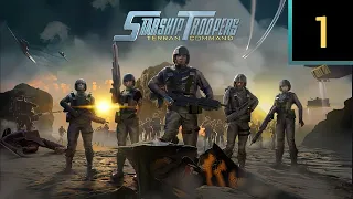 Прохождение Starship Troopers: Terran Command — Часть 1: Миротворцы