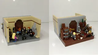 Lego Harry Potter Room of Requirement M.O.C. 2 in 1, Room of Hidden Things, and Dumbledore's Army