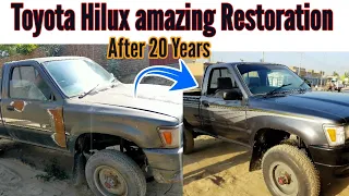 Toyota Hilux amazing Restoration video