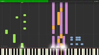 Adventure of a Lifetime   Coldplay (FREE MIDI Synthesia)