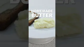 Homemade Butter in a Jar #shorts