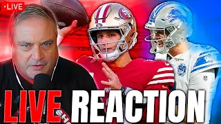 49ers BEAT Lions In CRAZY Comeback And Go To Super Bowl vs Chiefs Game REACTION