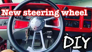 (DIY)installing aftermarket steering wheel