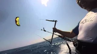 Kitesurfing Kremasti Juli 2015