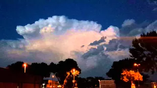 Rare Ball Lightning Video in Sioux Falls, SD