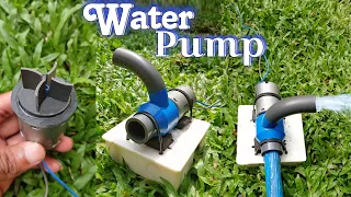 Create A Powerful Mini Water Pump With Pvc Easily | Water Pump Making