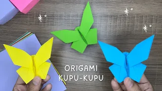 Origami kupu-kupu | How to make origami butterfly