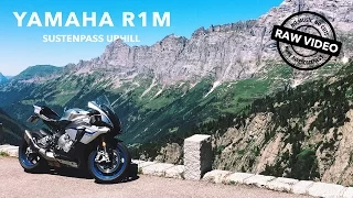 Yamaha R1M on the Sustenpass (4K RAW Onboard)