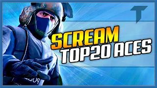 SCREAM TOP-20 ACES | Best moments of Scream | CS:GO Highlights