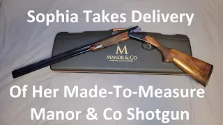 Sophia Takes Delivery Of Her Own Made To Measure Manor & Co Lightweight Shotgun