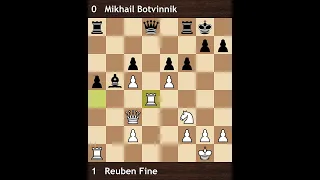 Fine vs Botvinnik | AVRO 1938 | Round 1