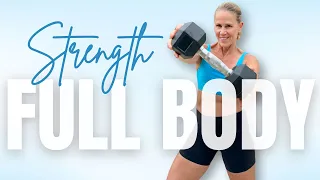30 MIN Full Body Strength & Abs with Dumbbells   | NO REPEATS | Summer Body Shred Challenge