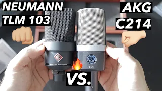 NEUMANN TLM 103 vs. AKG C214 | Обзор, сравнение, распаковка