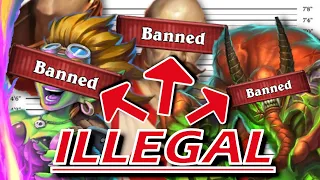 Every Banned Card in Hearthstone History