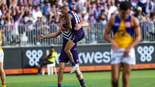 Freo storms down the guts for Darcy to finish