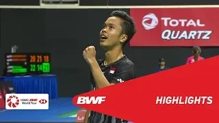 Singapore Open 2019 | Quarterfinals MS Highlights | BWF 2019