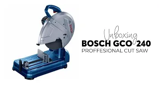 BOSCH Professional GCO 240 Metal Cut-Off Saw unboxing