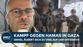 OFFENSIVE IN GAZA: Armee von Israel nennt Details zum Kampf gegen die Hamas-Terroristen
