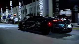 Trimed Mclaren 765LT Night Drive Miami Miles 4K Credit: Fastrmedia (Not official)