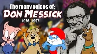 Many Voices of DON MESSICK (Scooby-Doo / Papa Smurf / Boo-Boo Bear)