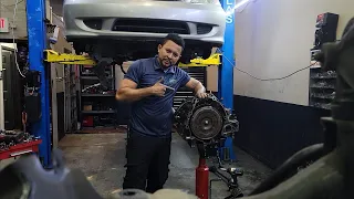 Como desmontar la transmission de un honda civic 2005