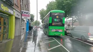 4k Walk in Rain  Dublin Ireland