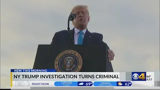 Investigation into Trump Organization now criminal