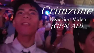 Crimzone- Reaction Video | Wildest SB19 Fanboy (🌭) at GenAd | SB19's Pagtatag Finale Con Day 1