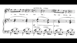 Cancion - 7 Canciones Populares Españolas (Manuel de Falla) - Piano Accompaniment in A Major