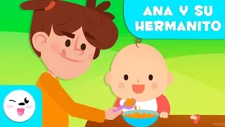Ana y la llegada de un hermanito - Cuentos educativos para niños