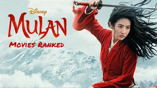 All 3 Disney Mulan Movies Ranked! (w/ 2020 Mulan)