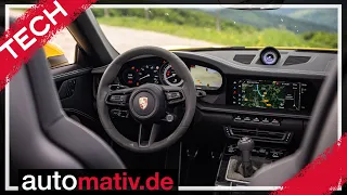 Digitales Cockpit, Multimediasystem Porsche 911 (992): Vorstellung, Tech-Check - AUTOmativ.de