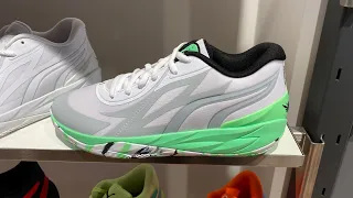 Puma MB.02 Lo “LaMel-O” (Elektro Green/White) - Style Code: 379408-01