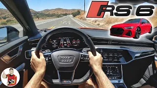 The 2022 Audi RS6 Avant is the No-Compromise Speed Wagon (POV Drive Review)