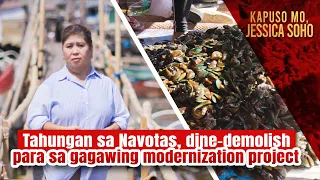 Tahungan sa Navotas, dine-demolish para sa gagawing modernization project | Kapuso Mo, Jessica Soho