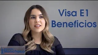 Visa E1 Beneficios, USA 2024