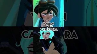 VARIAN VS CASSANDRA Tangled the series edit