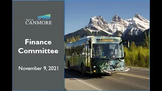 Finance Committee | November 9, 2021 | Part 2