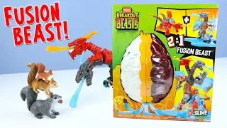 Breakout Beasts Fusion Beast 2 in 1 Build Review MEGA Construx