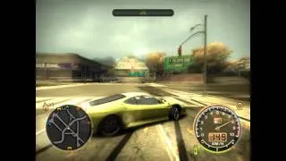 I'm driving Ferrari F430 on NFS Most Wanted