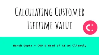 How to calculate Customer Lifetime Value using no-code AI