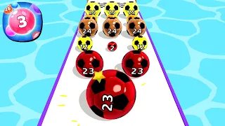 Marble Run 3D - Ball Race Gameplay Android, iOS  ( Level 1402 - 1409 )