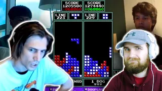 xQc Reacts to the Tetris World Championships - My Response