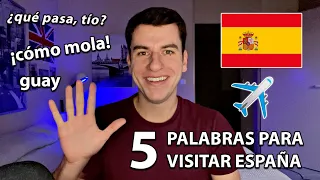 5 SPANISH 🇪🇸 SLANG WORDS that you need to know before TRAVELING ✈️  to SPAIN part 5